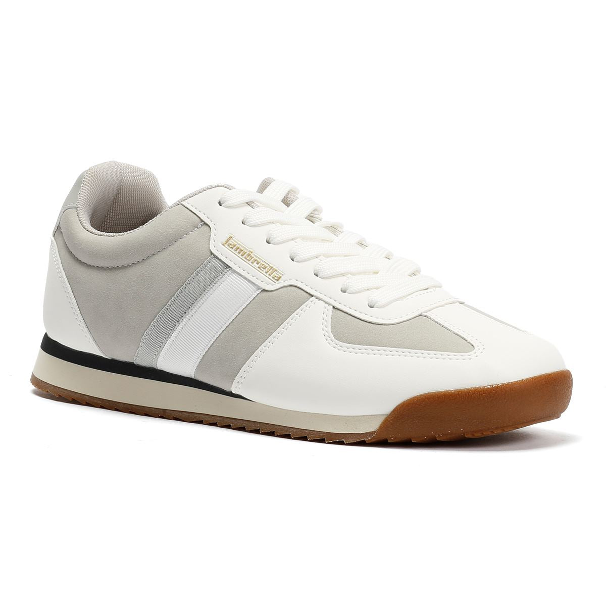 Lambretta Diego Herren Weiße Sneaker