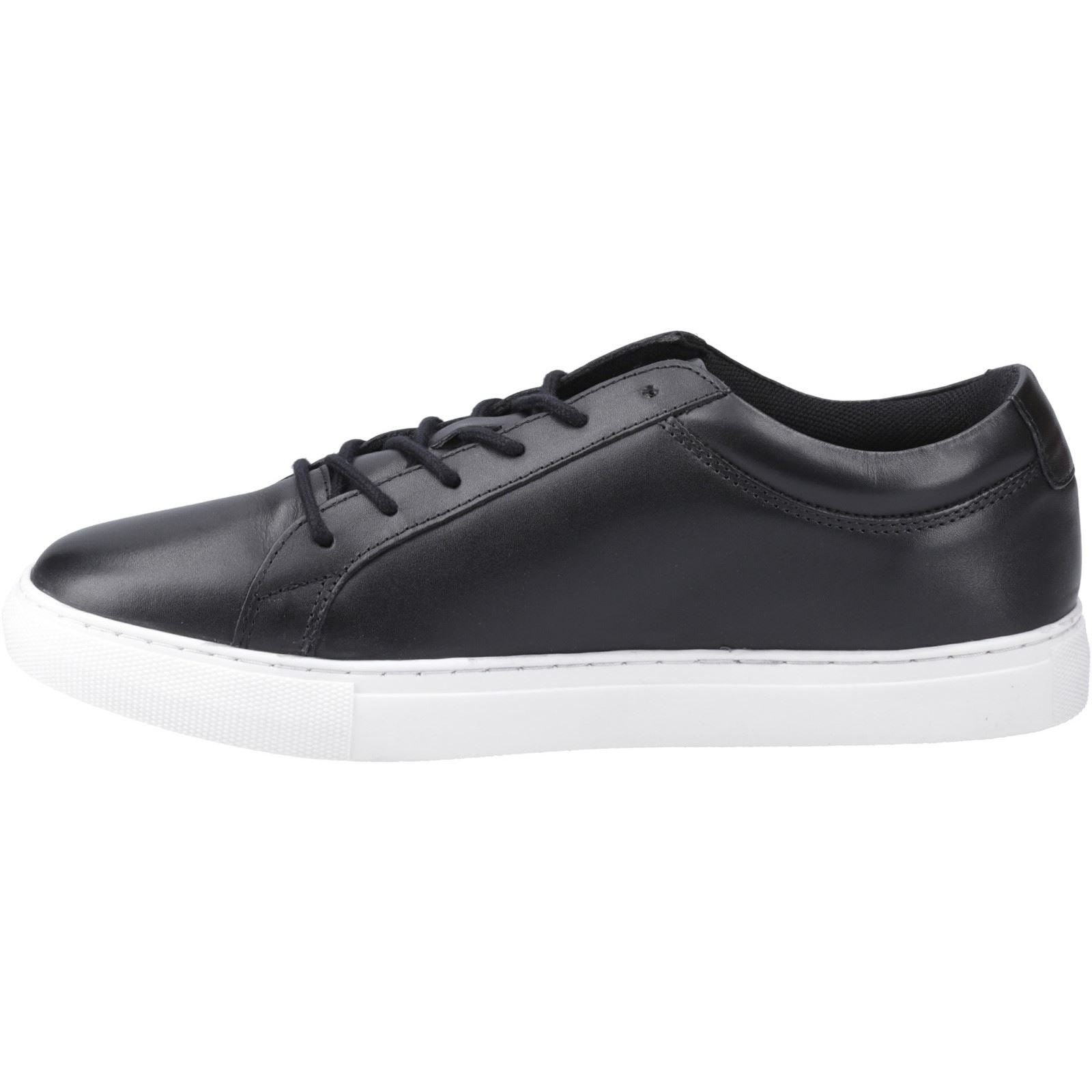 Jack & Jones Galaxy Leder Herren Anthrazit Sneakers