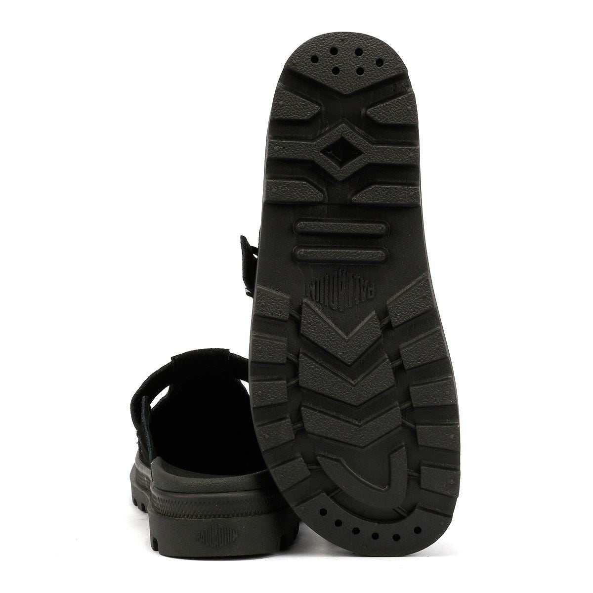 Palladium Dunelite Pyla Wildlederschuhe In Schwarz