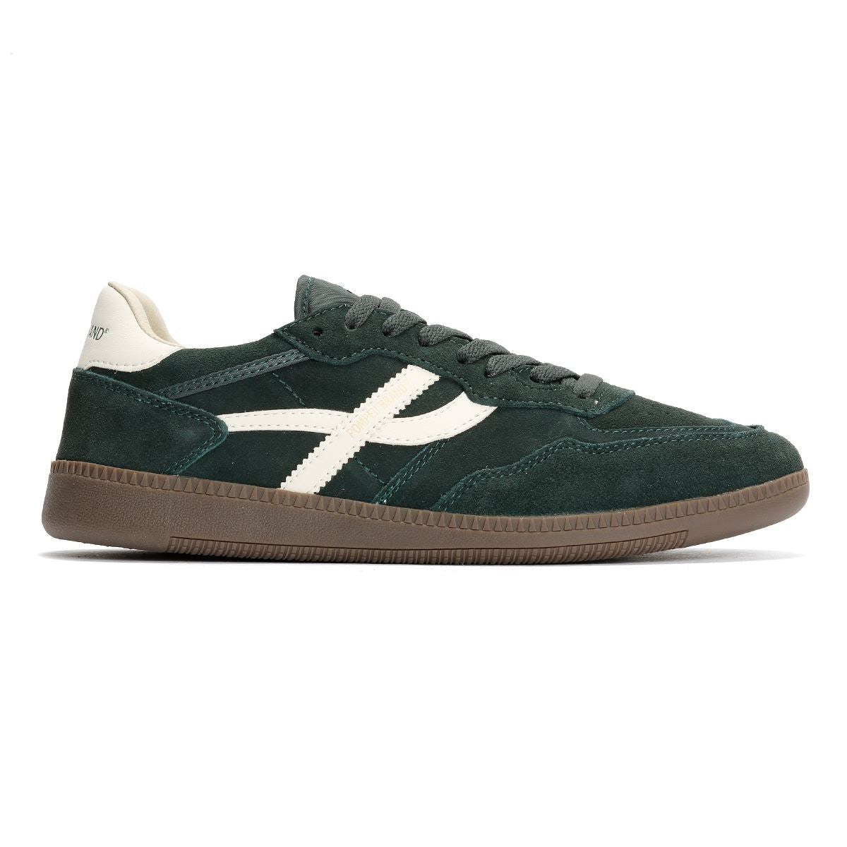 Pompeii Elan Sala Wildleder Herren Grün Sneakers