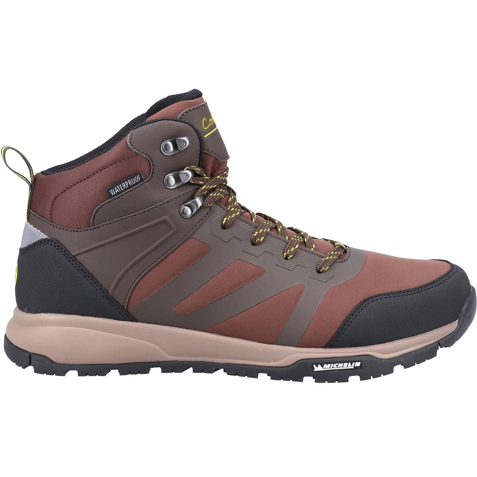 Cotswold Kingham Mid Herren Wanderschuhe In Braun