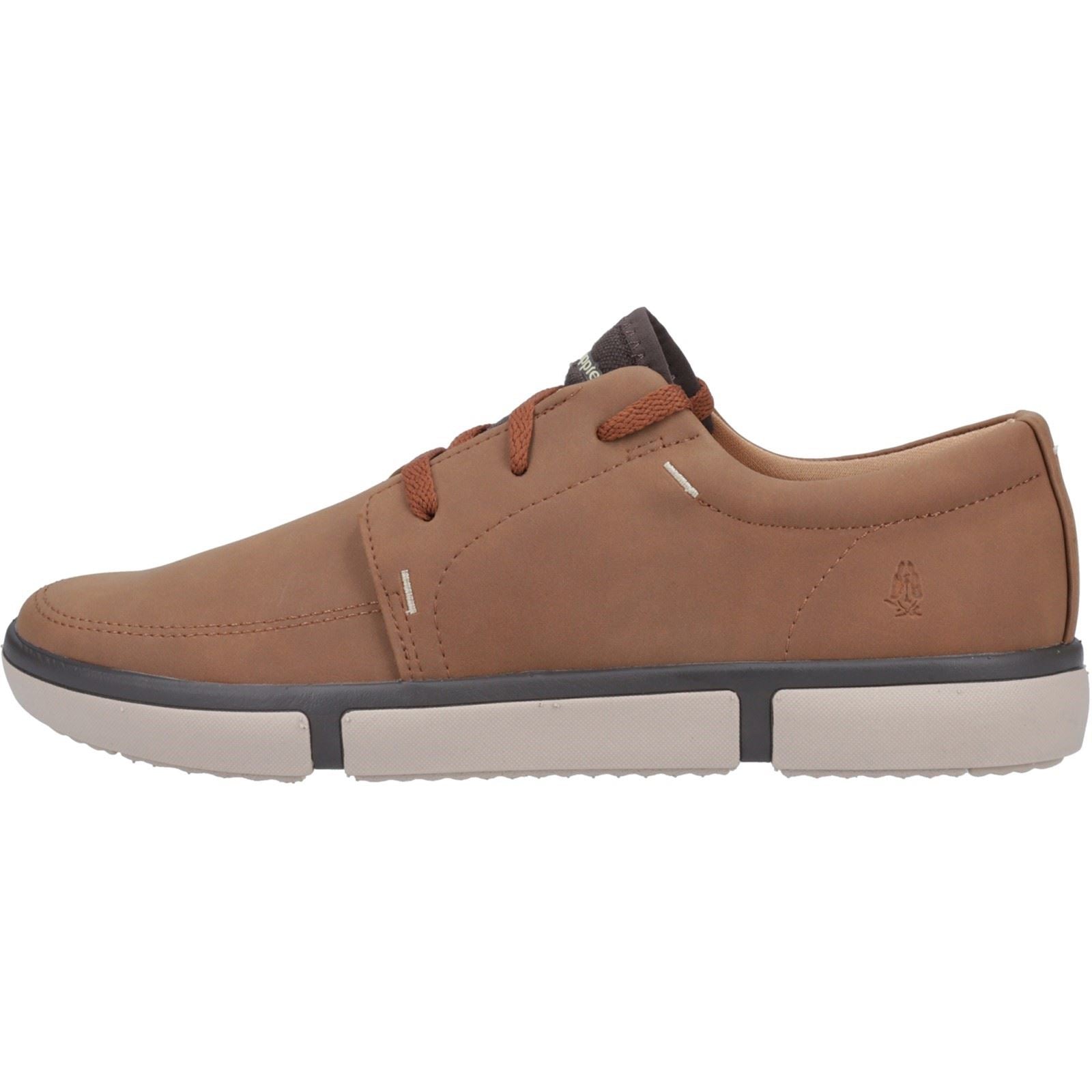 Hush Puppies Briggs Leder Herren Cognac Sneakers