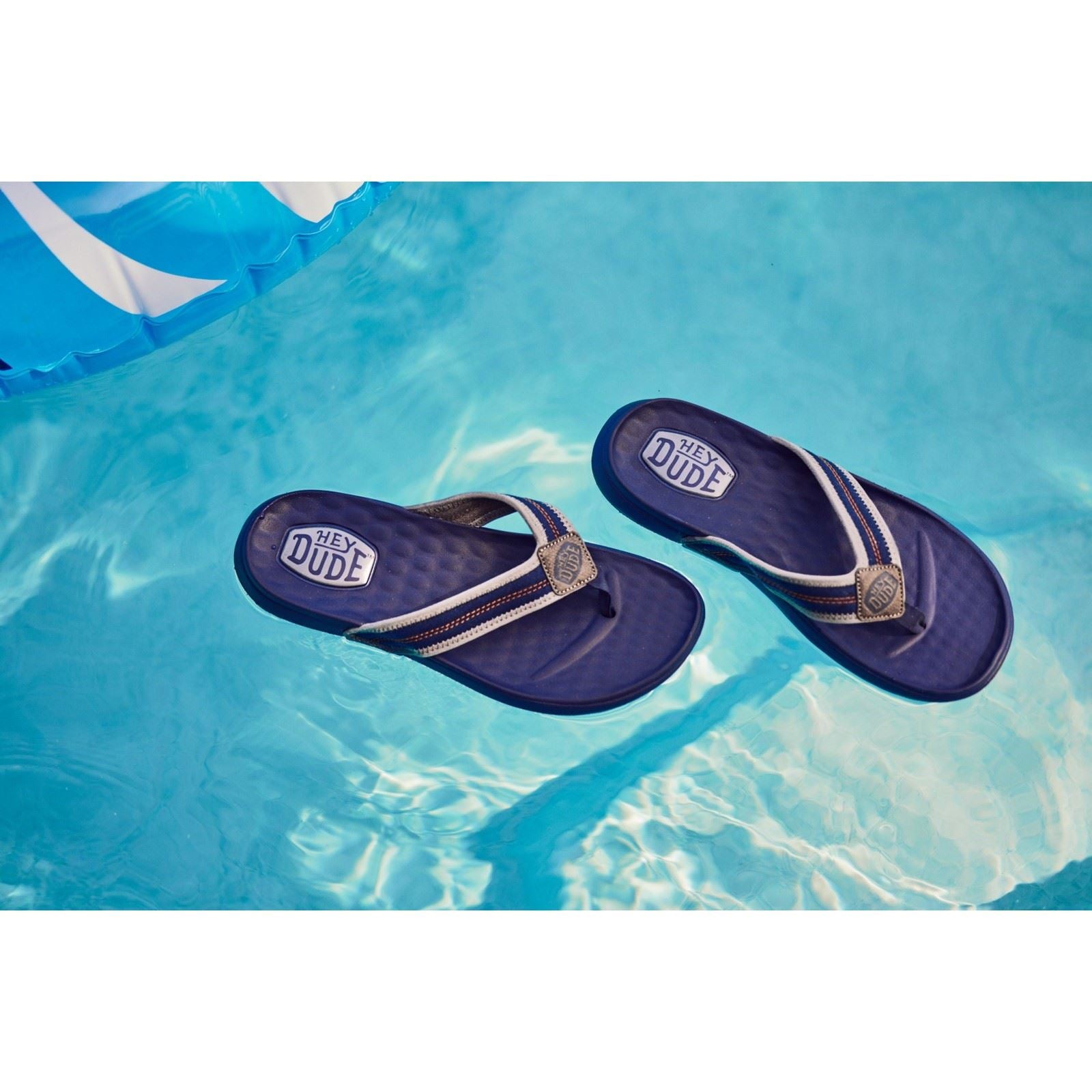 HEYDUDE Myers Flip Sport Mode Herren Navy/Navy Sandalen