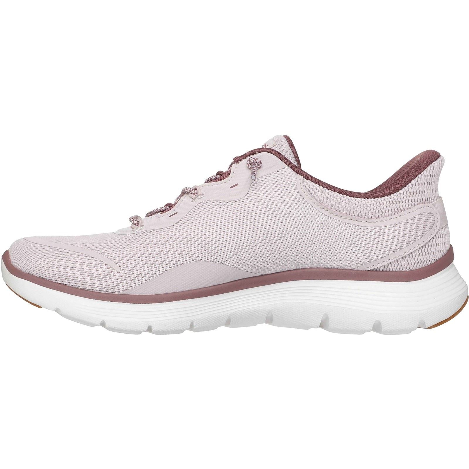 Skechers Flex Appeal 5.0 Easy Breezy Textil Damen Leichte Mauve Sneaker