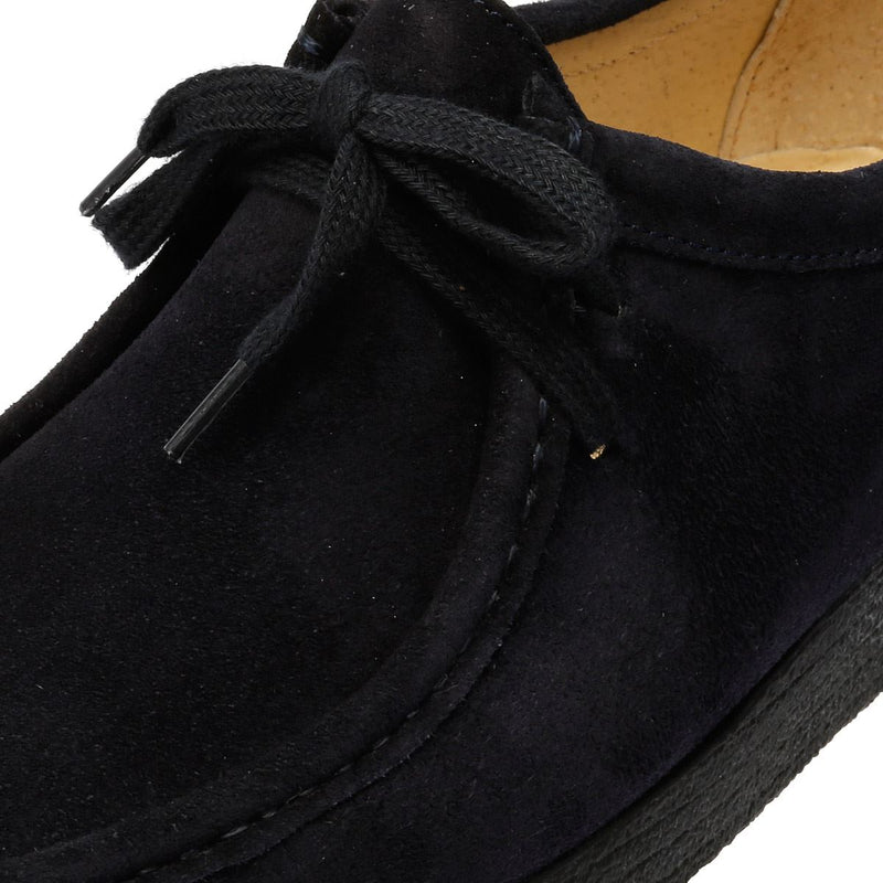 Tower Footwear Apache Herren Wildlederschuhe In Blau Mit Schnürung