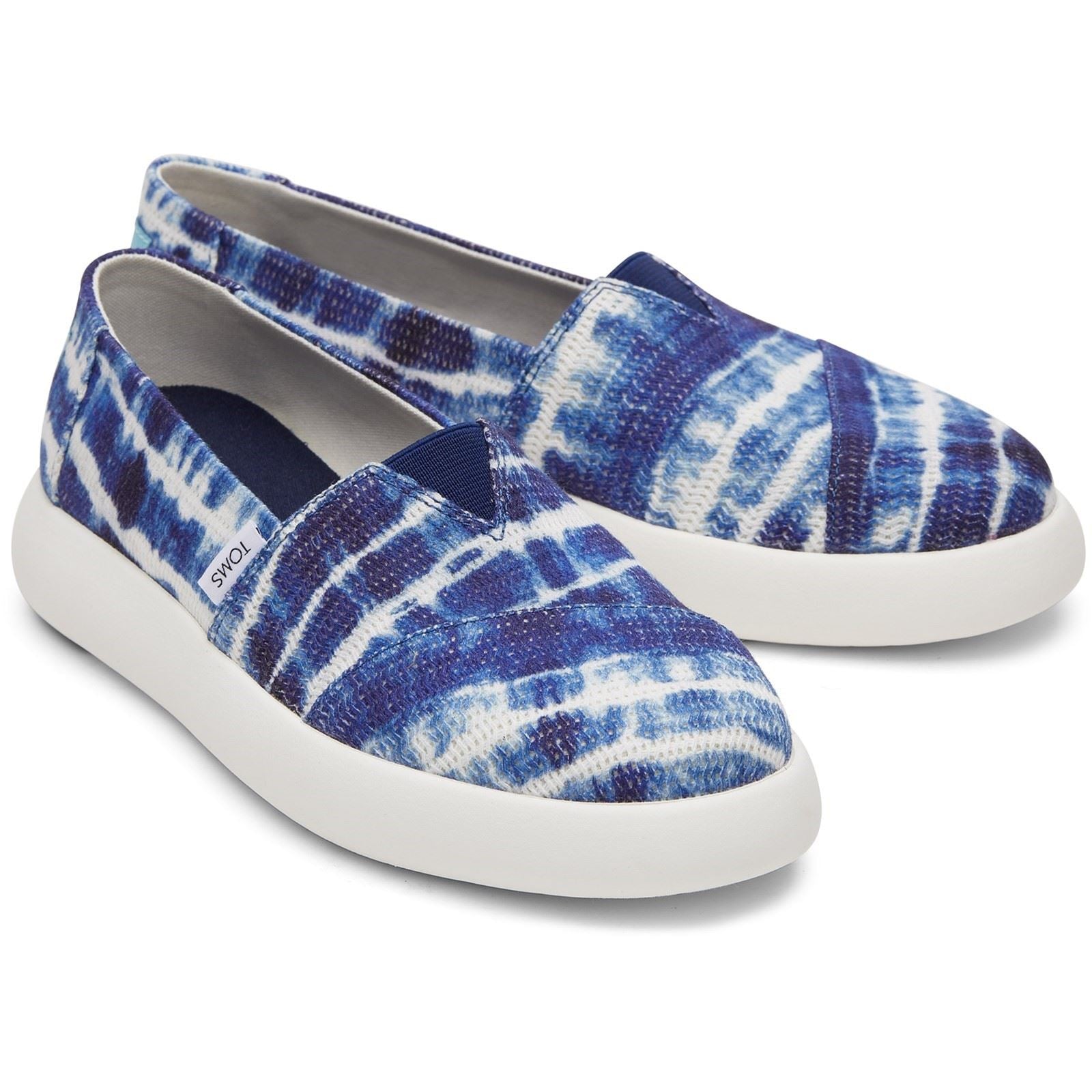 TOMS Alpargata Mallow Hundert Prozent Baumwolle Damen Marineblau Espadrilles