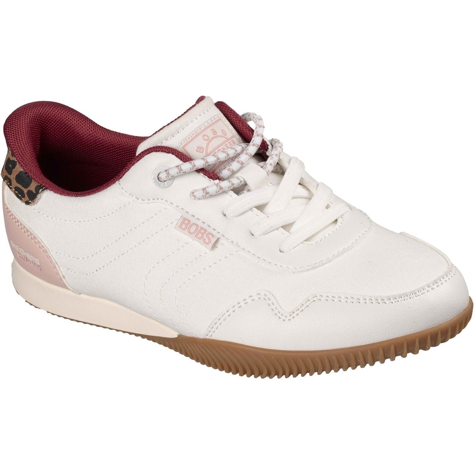 Skechers BOBS Starlight Textile Damen Sneakers In Weiß/Multi