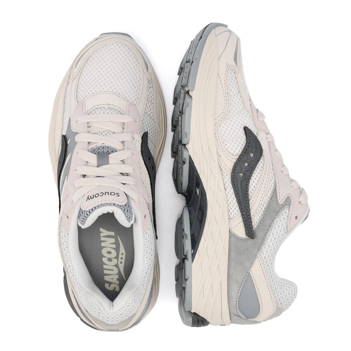 Saucony Progrid Omni 9 Premium Graue Sneakers