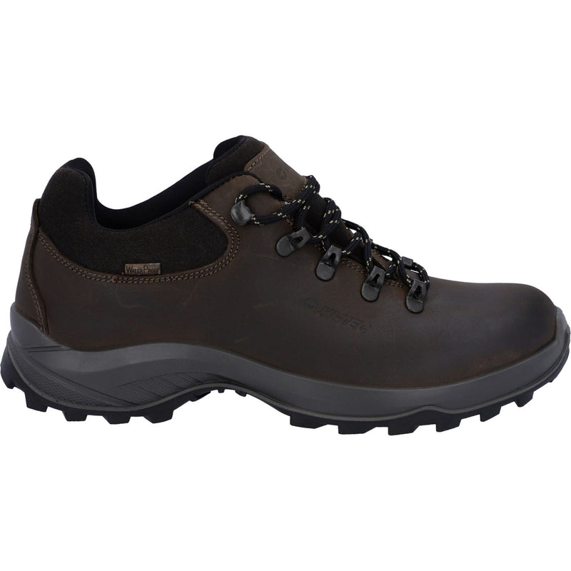 Hi-Tec Walk Lite Camino Ultra Herren Wanderschuhe Aus Braunem Leder
