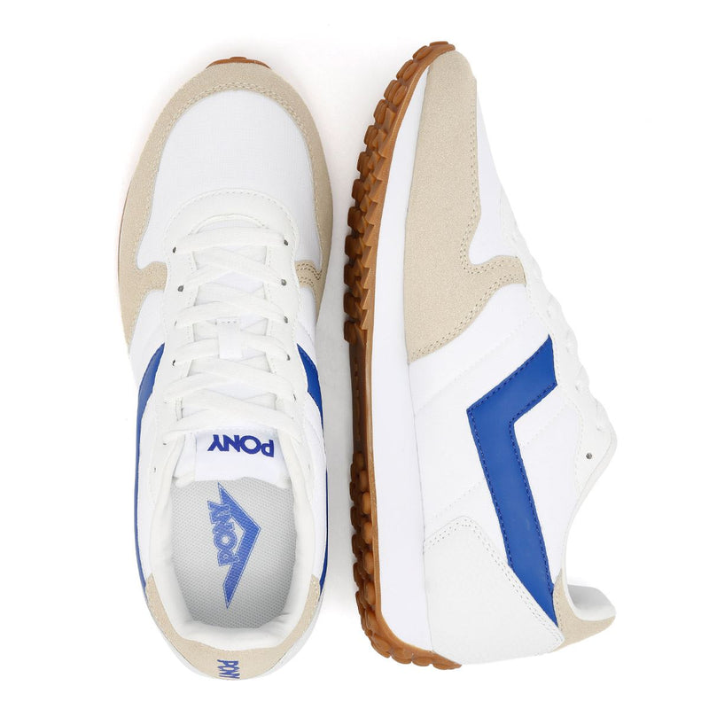 Pony Express Weiße Turnschuhe