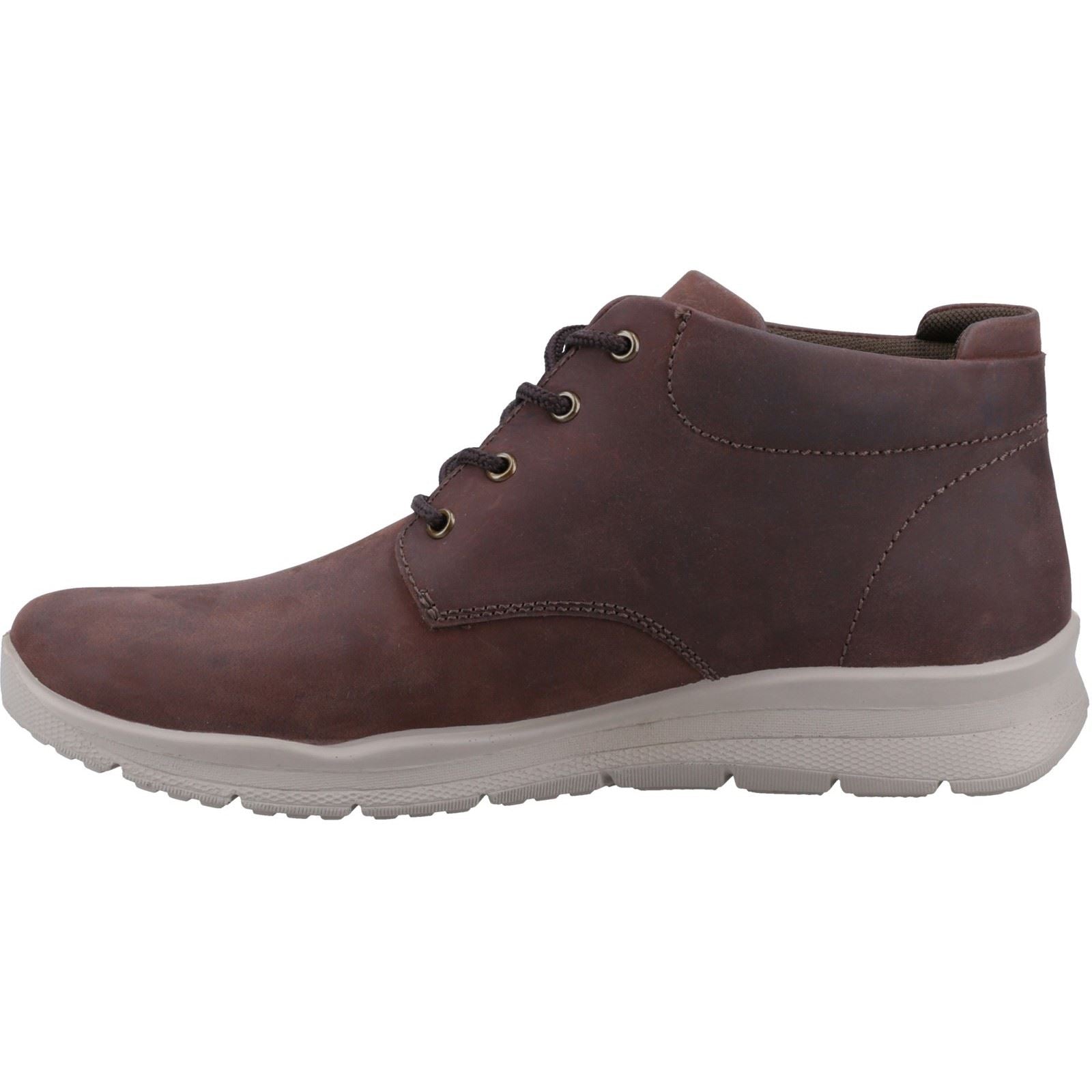 Hush Puppies Finton Braune Herrenstiefel Aus Leder