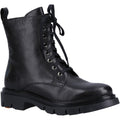 Hush Puppies Rhea Damenlederstiefel In Schwarz