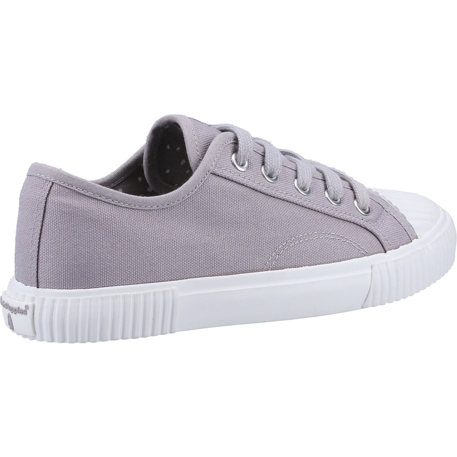 Hush Puppies Brooke Stoff Damen Graue Turnschuhe