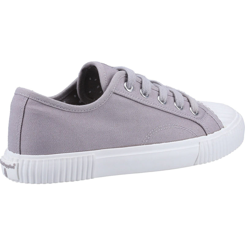 Hush Puppies Brooke Stoff Damen Graue Turnschuhe