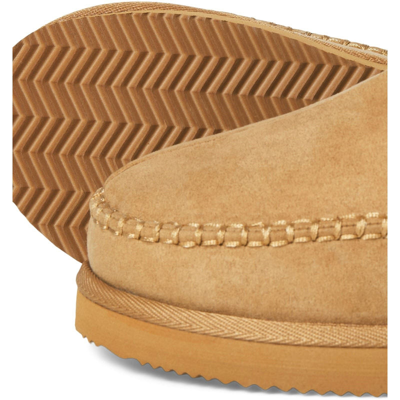 Jack & Jones Manor Moc Polyester Herren Cognac Pantoletten