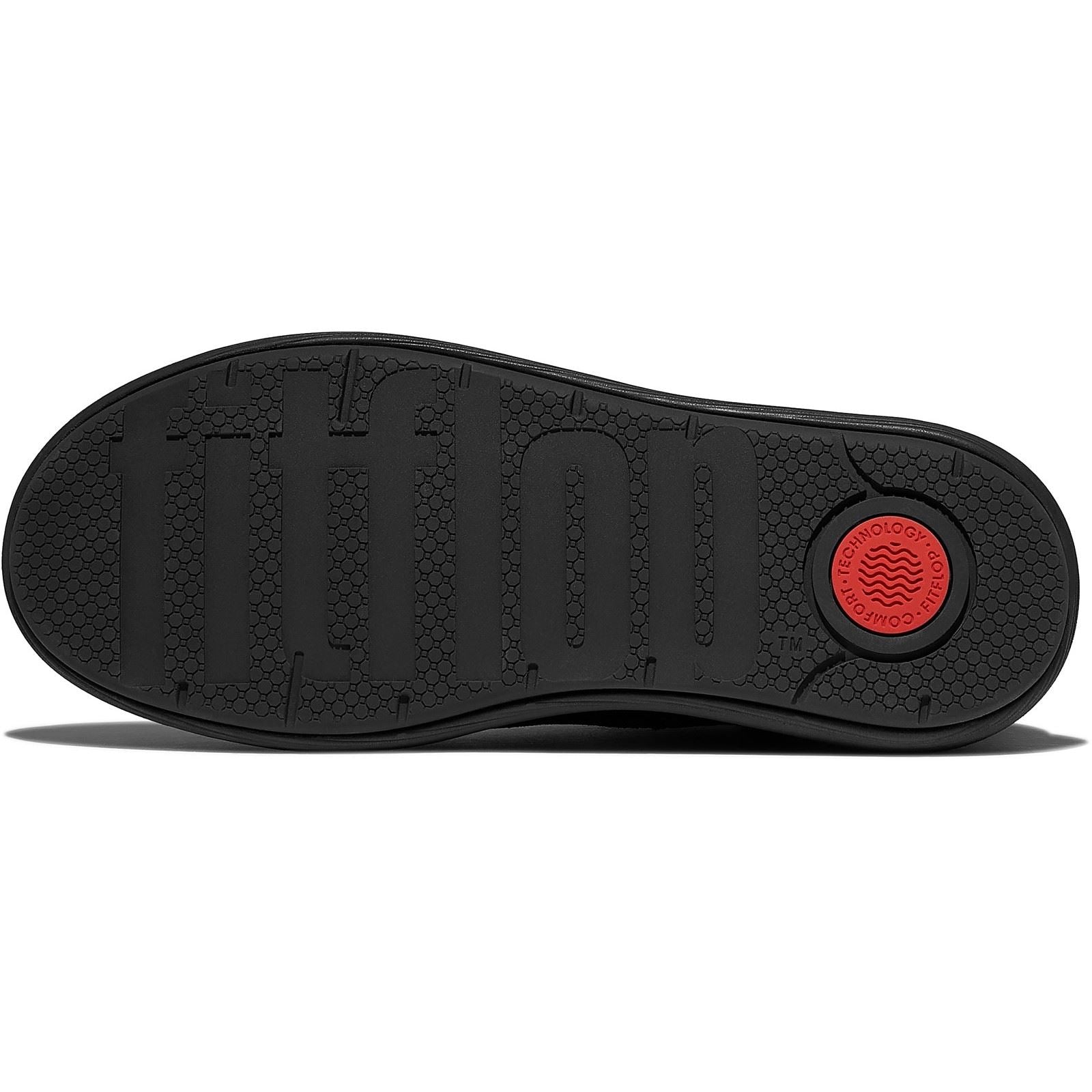 Fitflop Iq-Comff Leder Damen All Black Stiefel