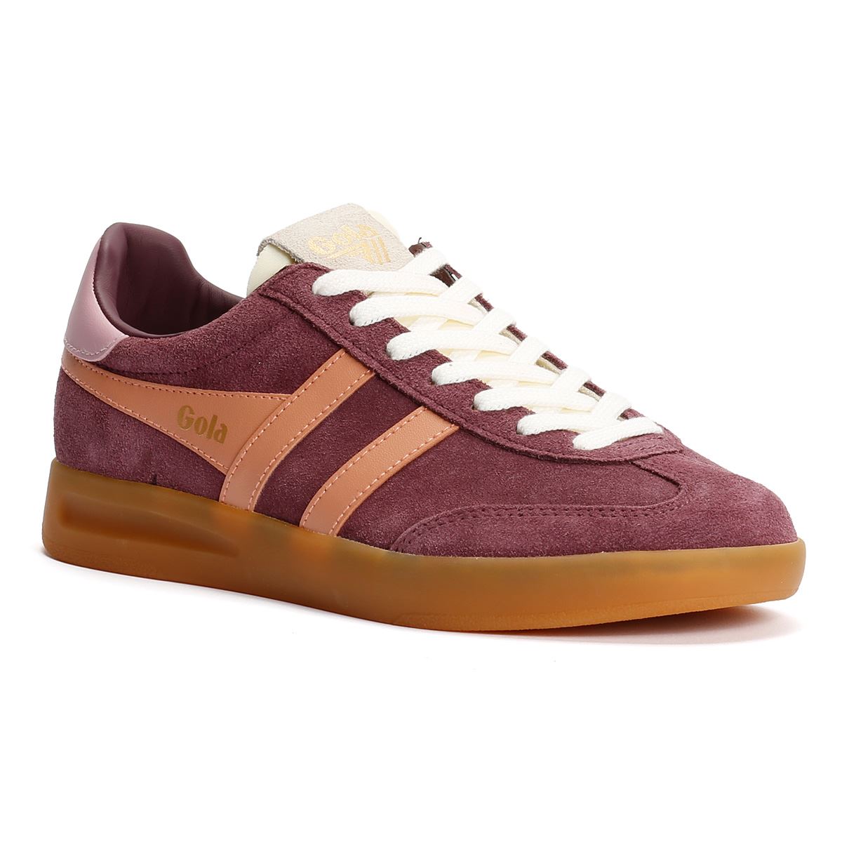Gola Cyclone Wildleder Damen Lila Sneakers