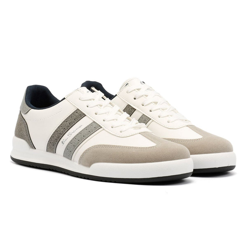 Ben Sherman Sokka Herren Weiße Sneaker