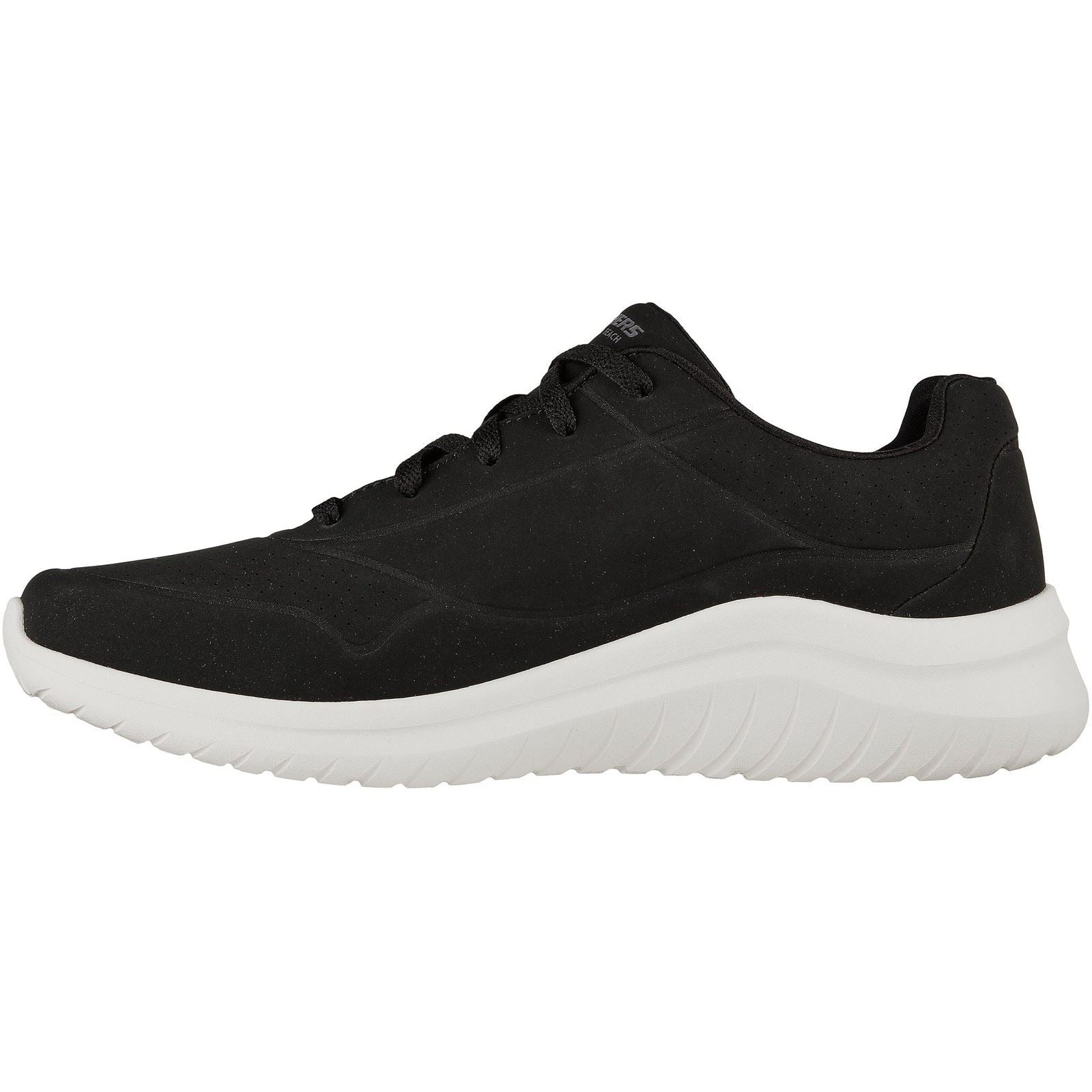 Skechers Ultra Flex 2.0 Vicinity Synthetische Herrenschwarz/Weiße Sneakers