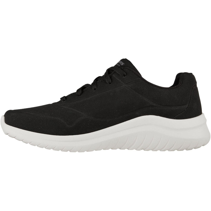 Skechers Ultra Flex 2.0 Vicinity Synthetische Herrenschwarz/Weiße Sneaker