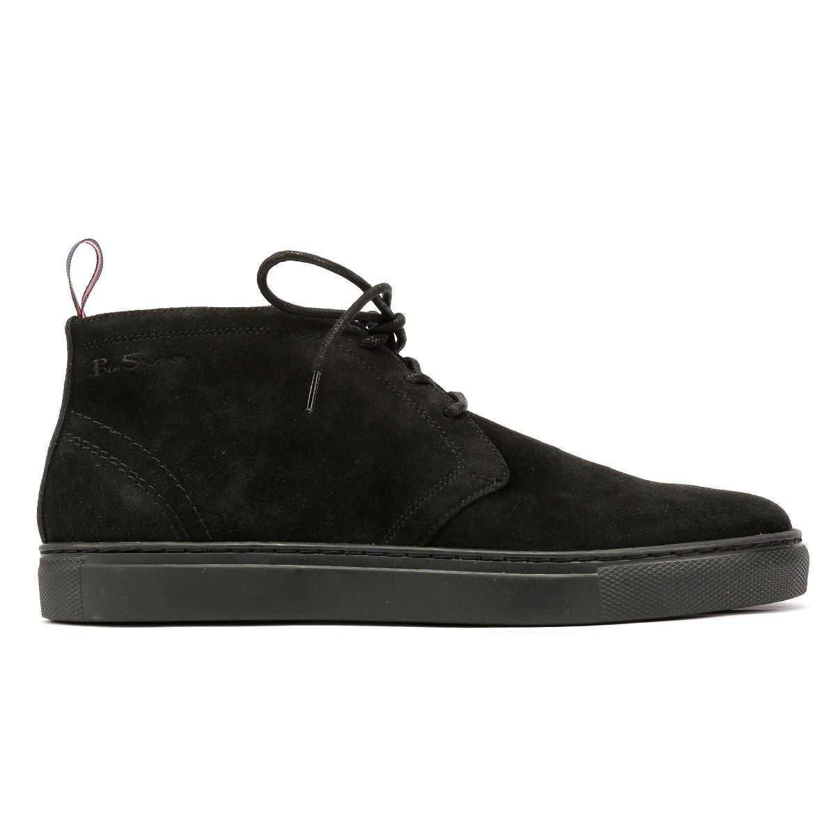 Ben Sherman Parka Herren Wildlederstiefel In Schwarz
