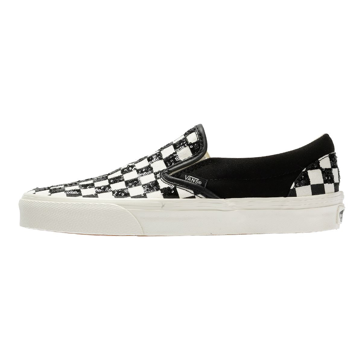 Vans Classic Slip-On Canvas Schwarze Turnschuhe