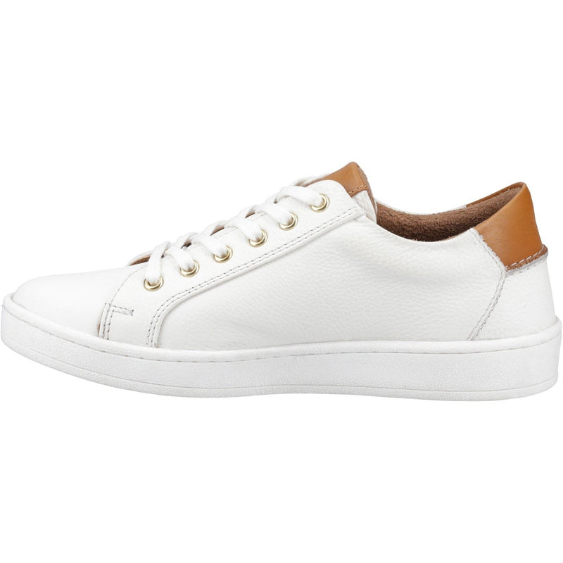 Cotswold Radcot Damen Sneaker Aus Weißem Leder