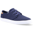TOMS Carlo Herren Turnschuhe Aus Jute, Marineblau, Im Heritage-Canvas-Stil