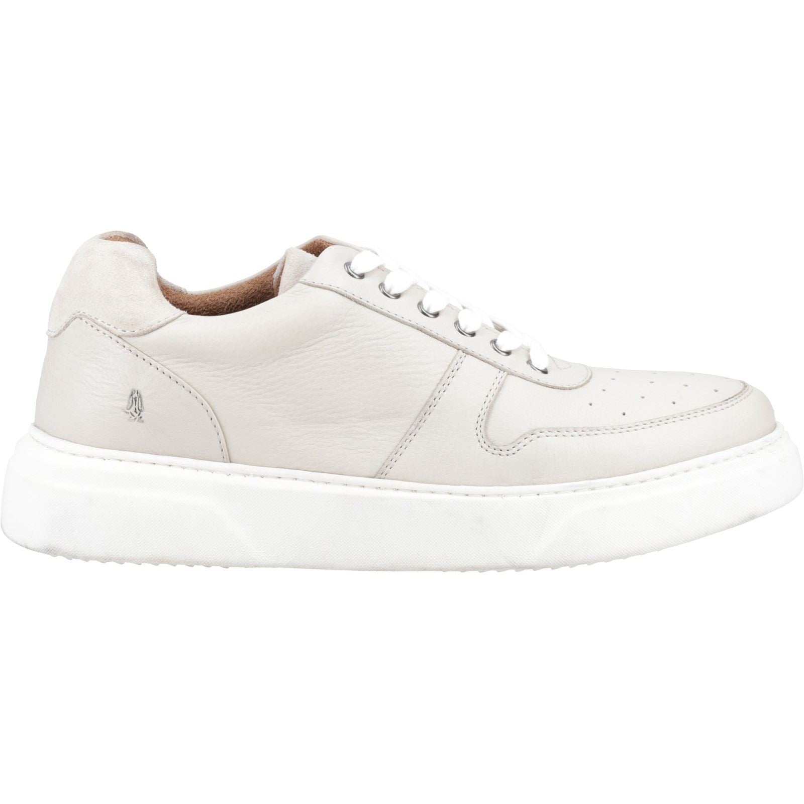 Hush Puppies Wyatt Herren Sneaker Aus Taupefarbenem Leder