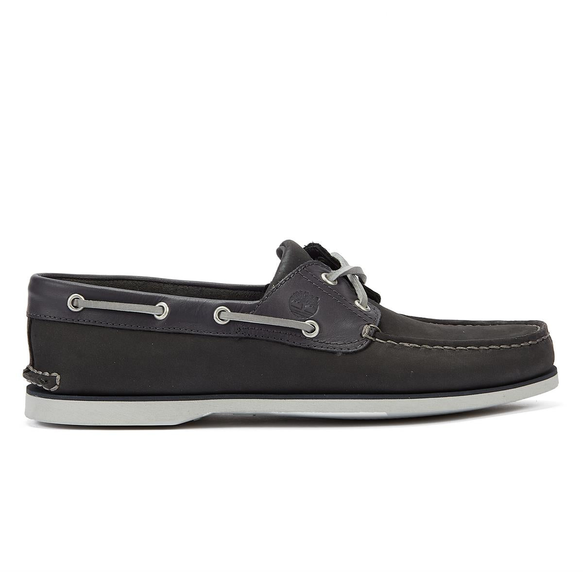 Timberland Classic 2 Eye Boot Nubuk Herren Grau Casual