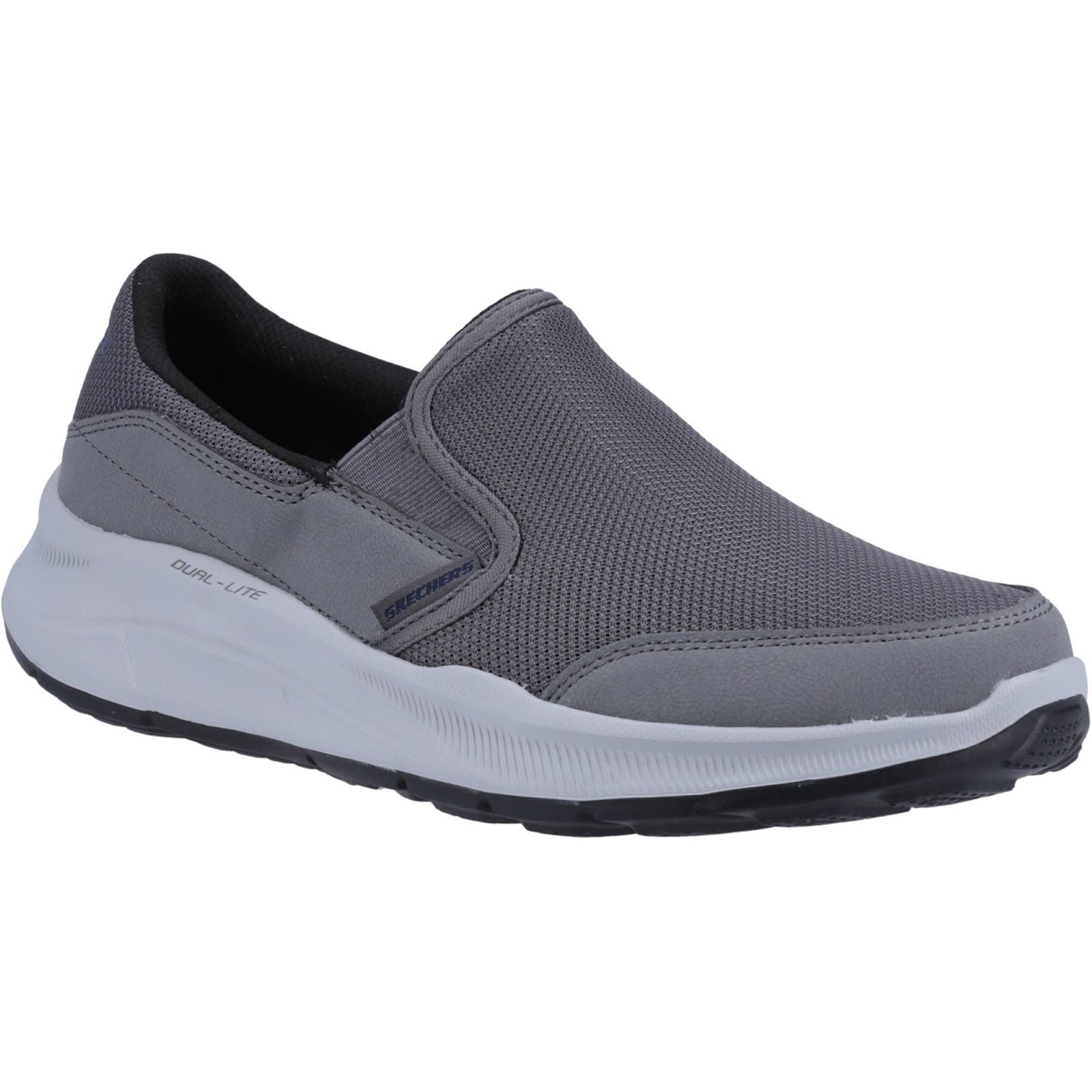 Skechers Equalizer 5.0 Persistable Textile Herren-Sneaker In Anthrazit