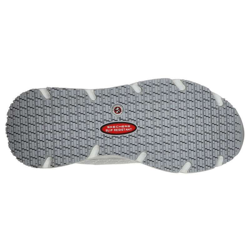 Skechers Workwear Max Cushioning Elite Sr Textile Damen Weiße Sicherheitssneaker
