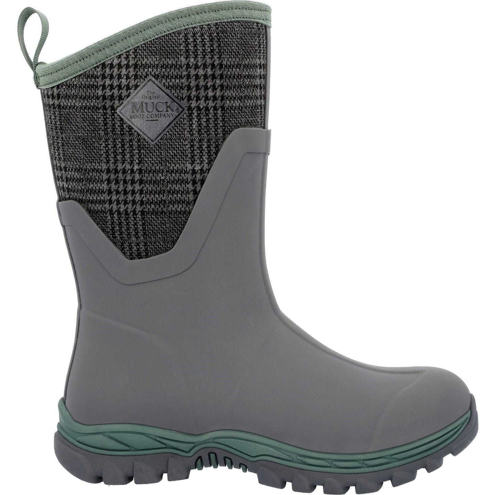 Muck Boots Arctic Sport II Graue/Karierter Gummistiefel