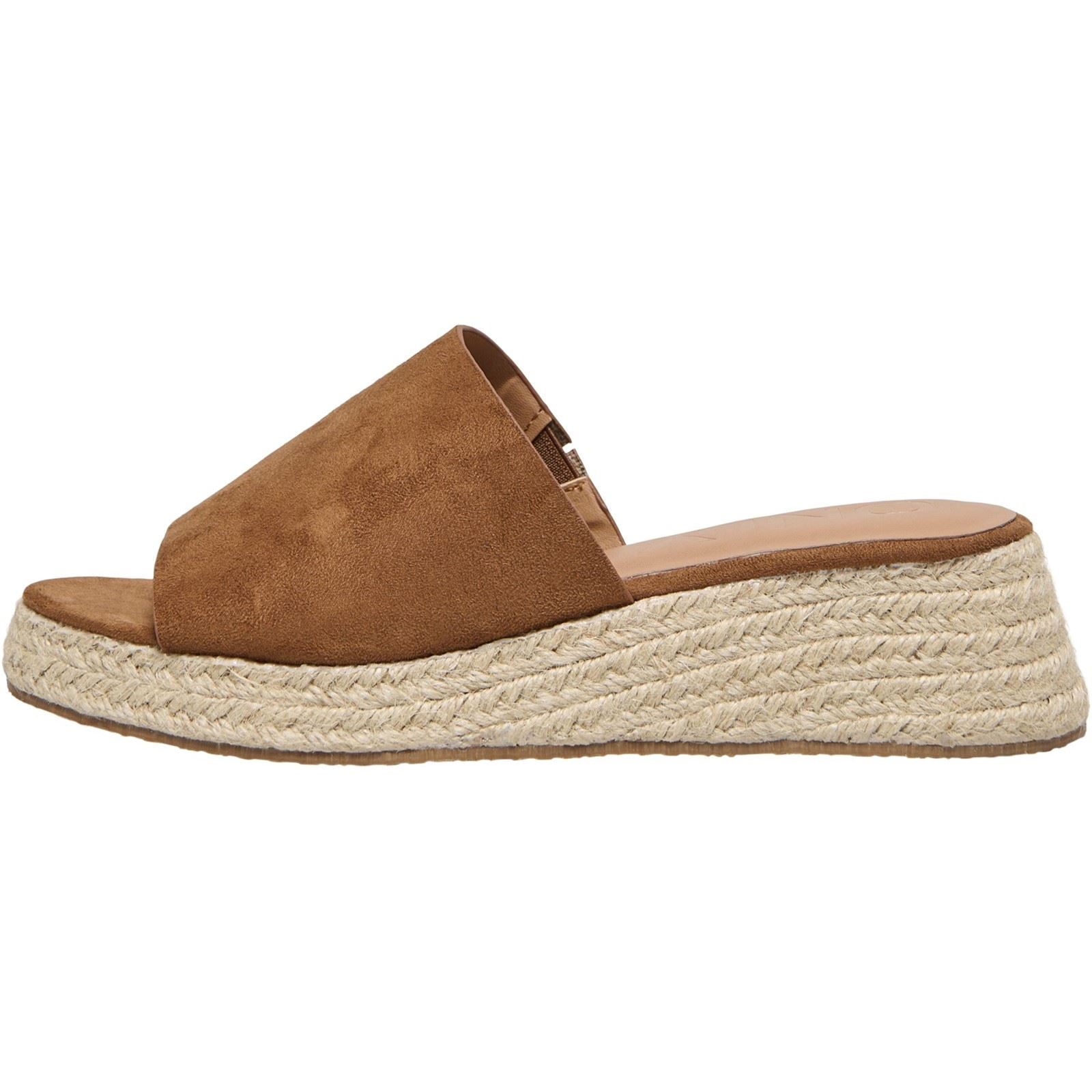 ONLY MINERVA 3 Synthetik Damen Cognac Mules
