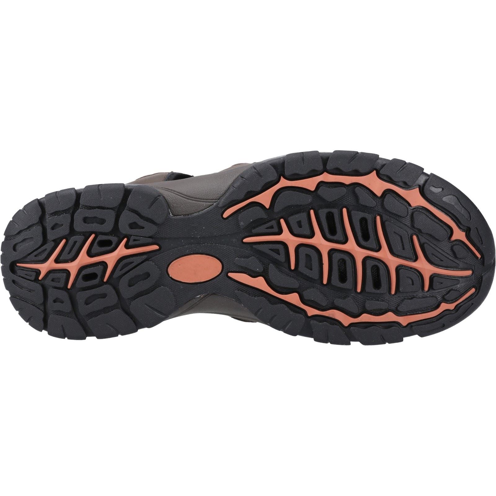 Cotswold Ampney Herren Sandalen Aus Braunem Polyurethan