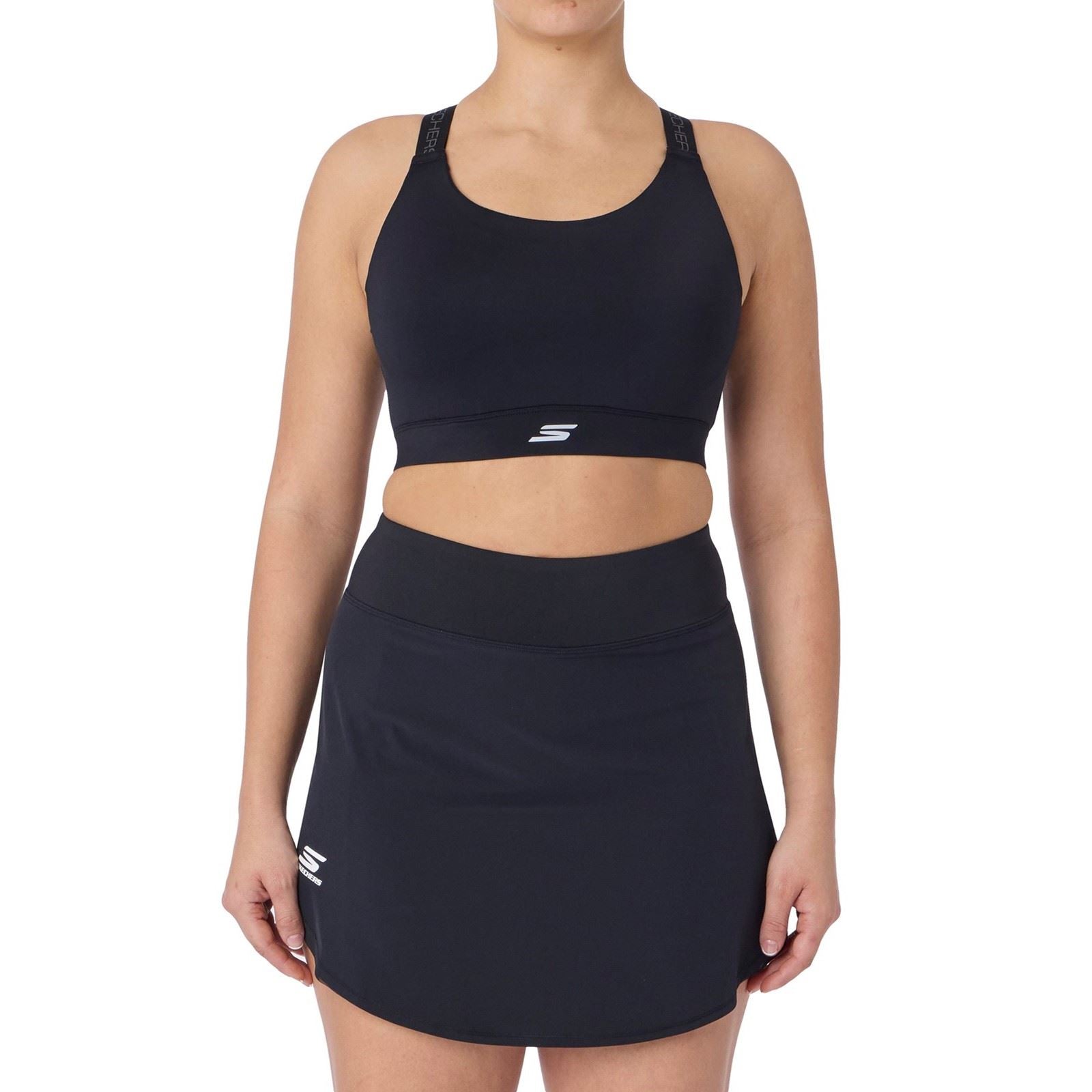 Skechers Skechers Tempo Tempo Damen Schwarze Farber Sport-Bh