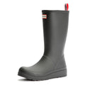 Hunter Play Tall Gummi Damen Schwarze Farbe Gummistiefel