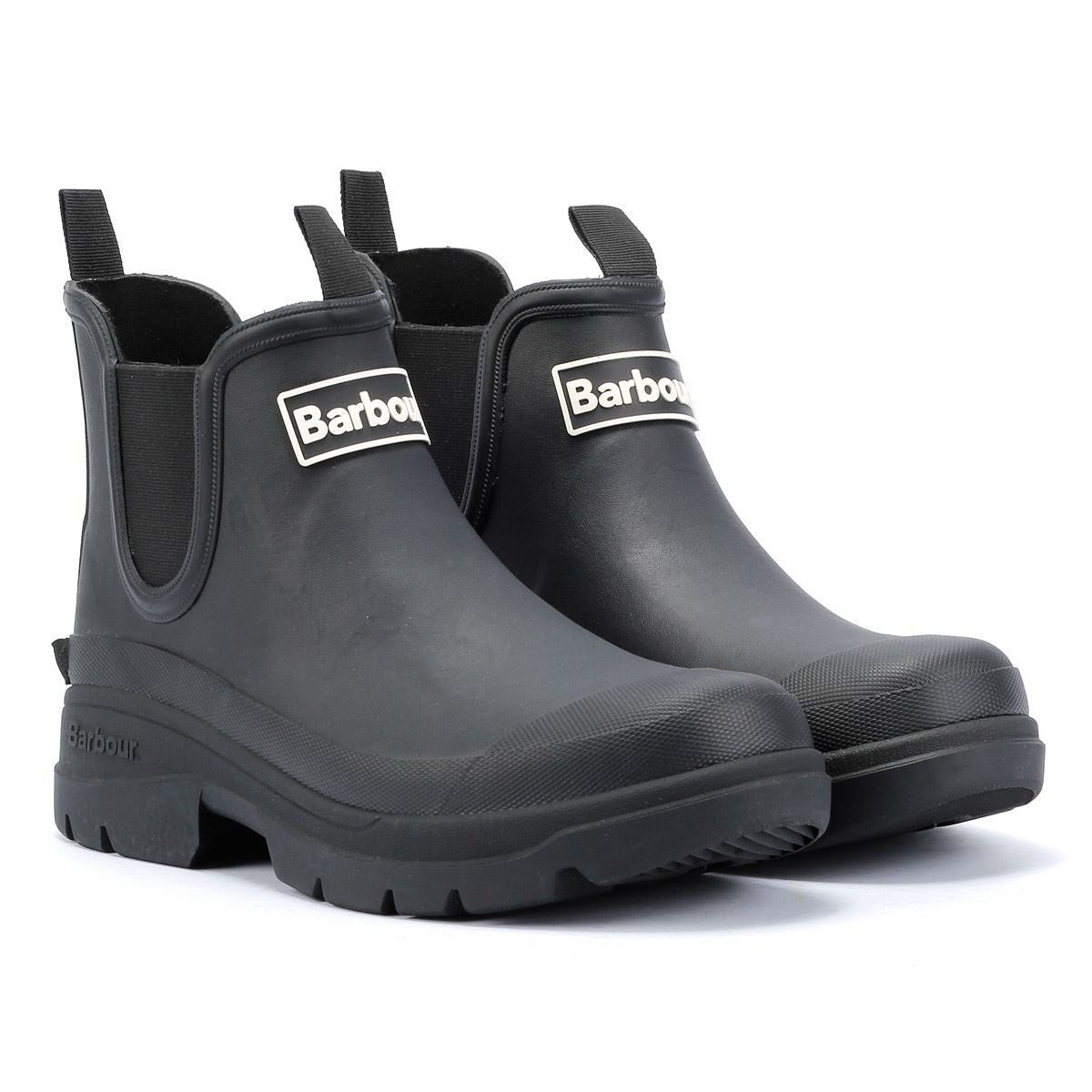 Barbour Nimbus Damen Schwarze Gummistiefel