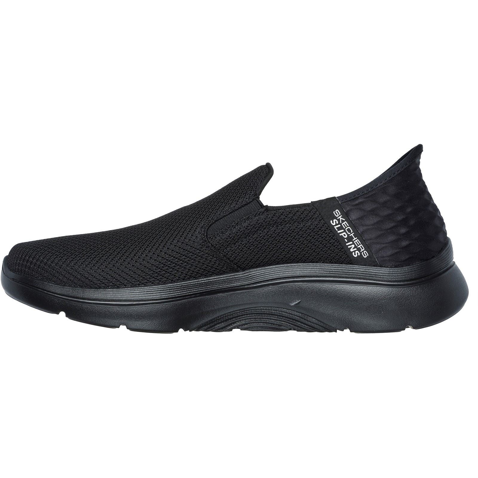 Skechers GO WALK Arch Fit 2.0 Textile Herren-Sneaker In Schwarz