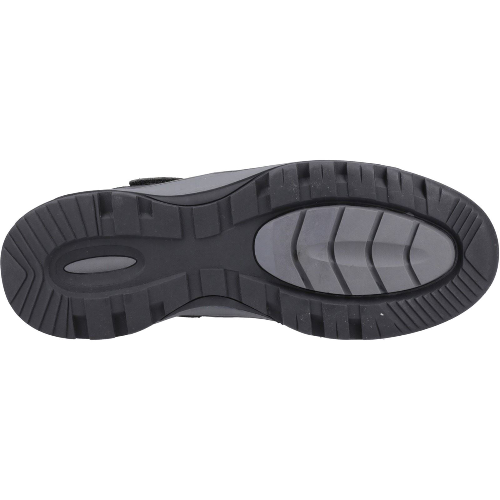 Hush Puppies Rucker Herren Sandalen Aus Schwarzem Leder