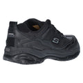 Skechers Workwear Soft Stride - Grinnell Wildleder Herren Schwarz Sicherheits-Sneaker