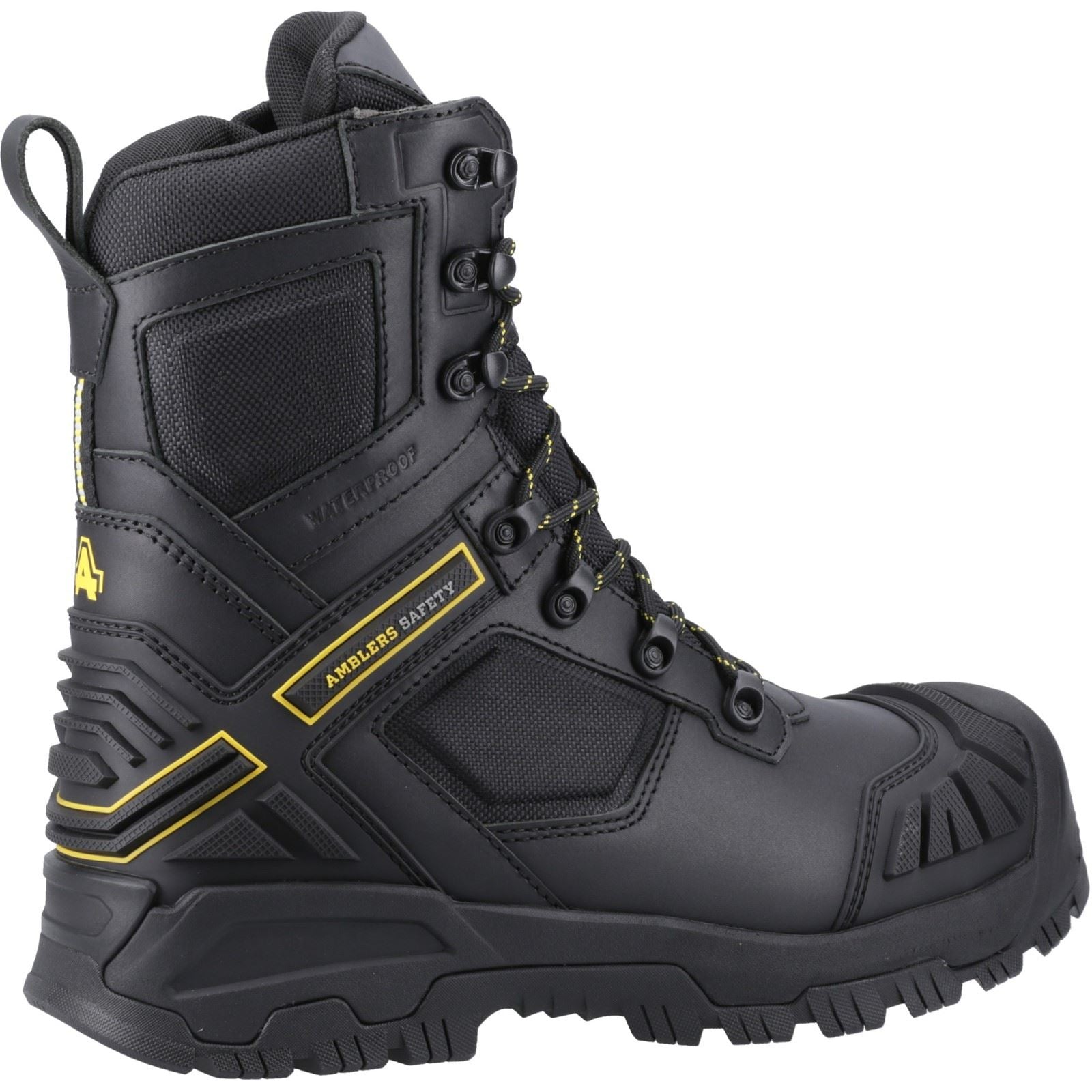 Amblers Safety Dynamite Leder Schwarze Farbe Sicherheitsstiefel