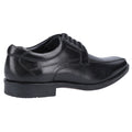 Hush Puppies Brandon Schwarze Farbe Herren-Schnürschuhe Aus Leder
