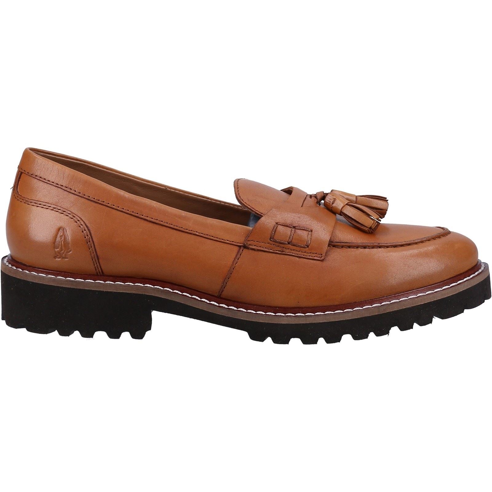 Hush Puppies Ginny Leder Damen Tan Loafers