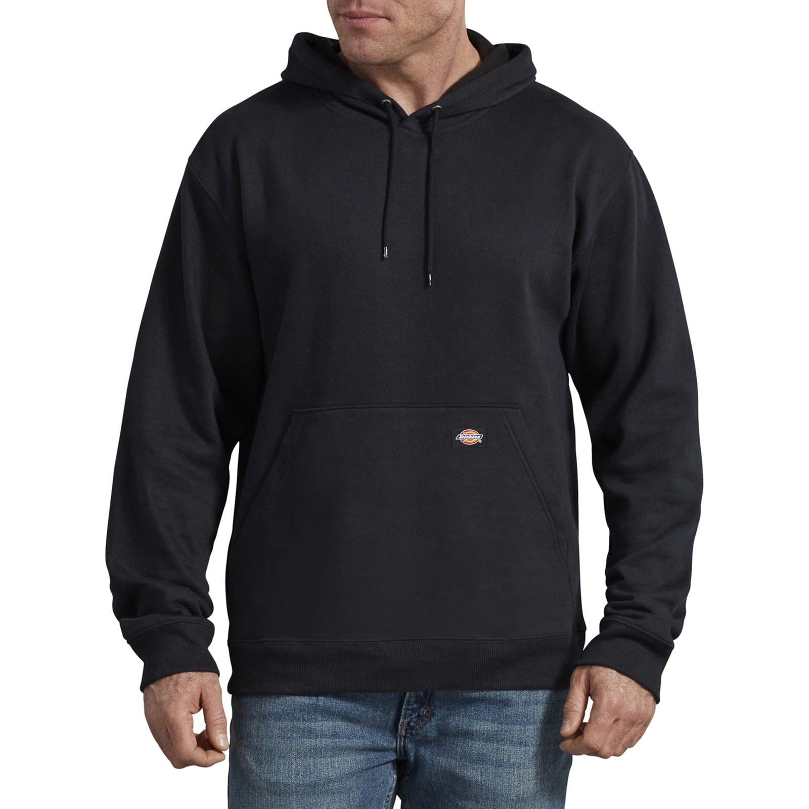 Dickies Everyday Fleece Baumwolle Herren Schwarzes Kapuzensweatshirt