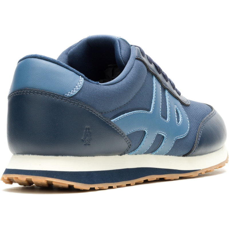 Hush Puppies Seventy8 Herrenblaue Ledersneaker