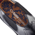 Base London Bloom Schwarze Farbe Herrenlederstiefel