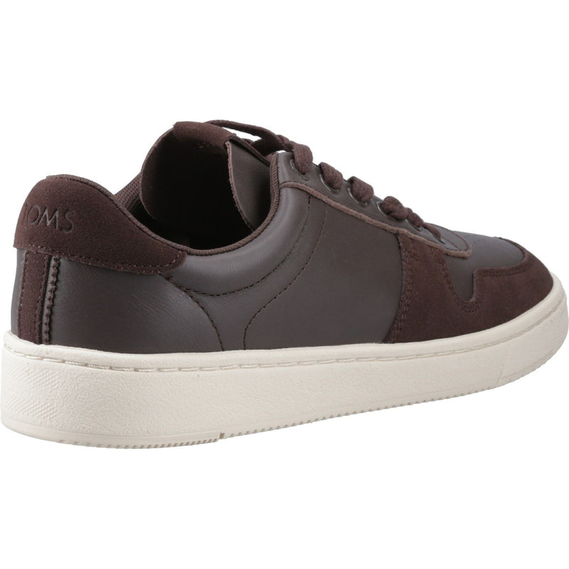 TOMS TRVL Lite Court Leder Herren Braune Sneaker