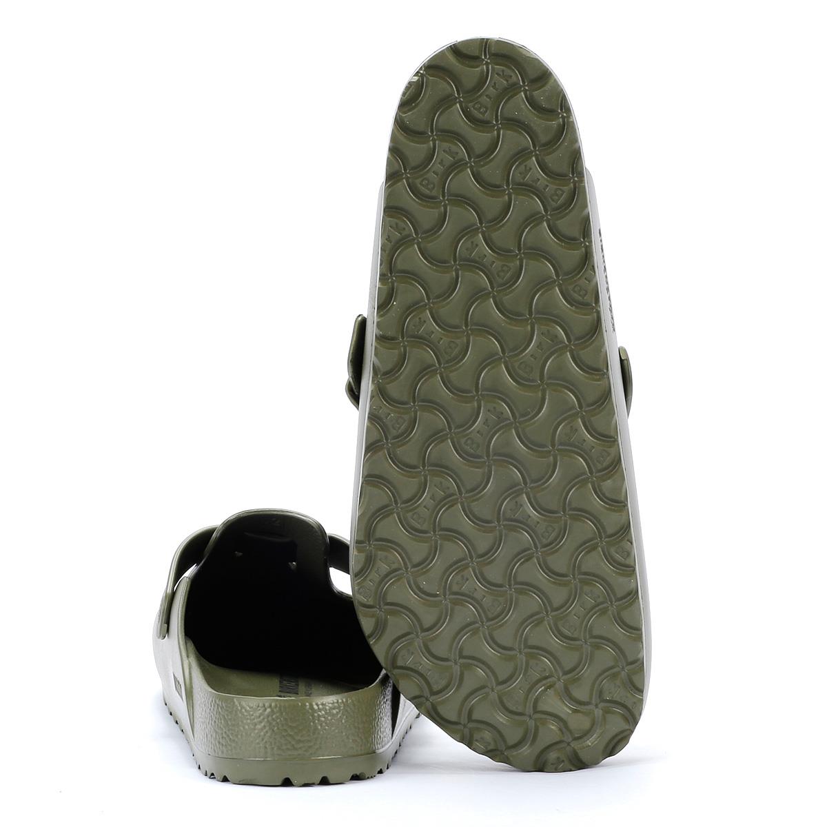 Birkenstock Boston Herren Khaki Clogs