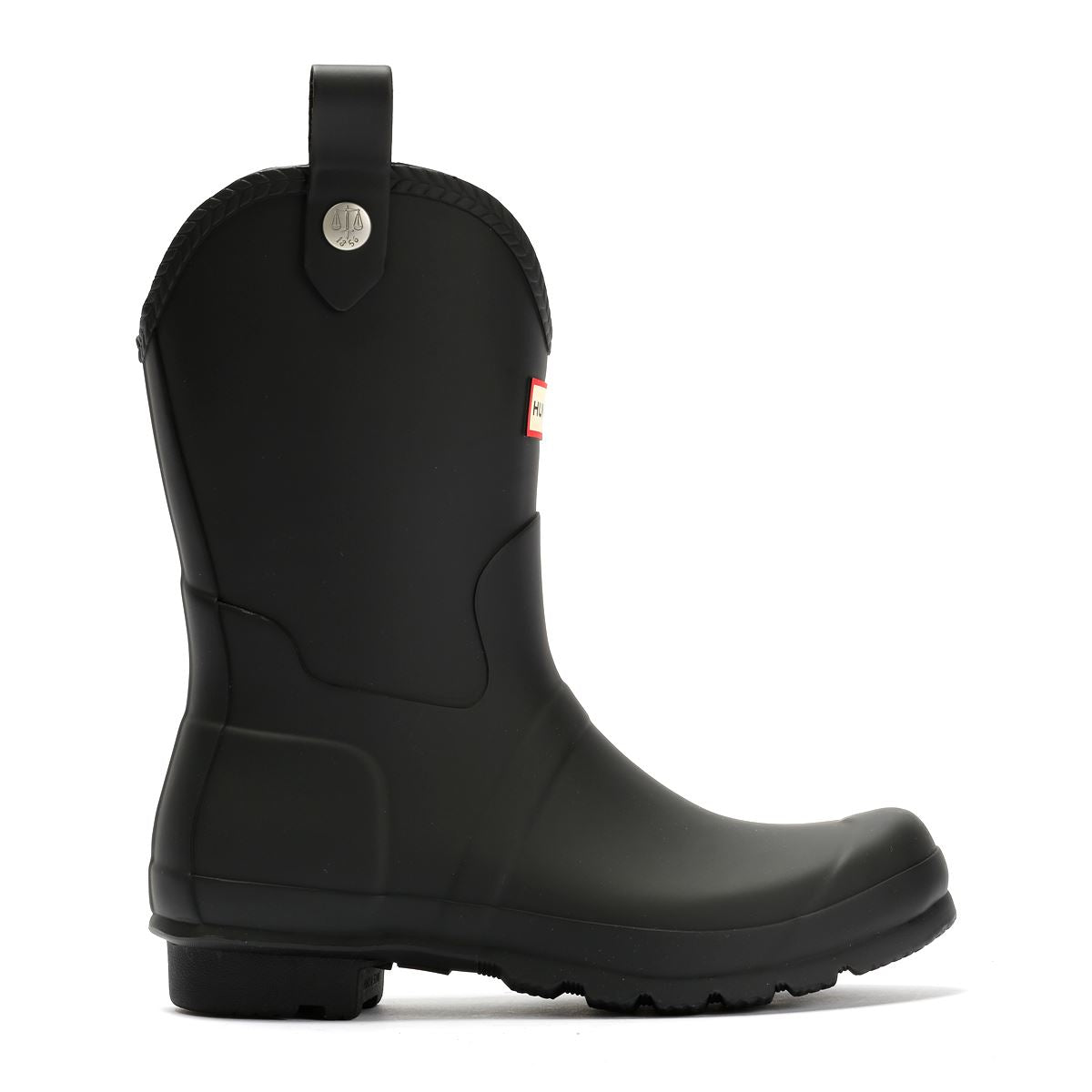 Hunter Original Cowboy Gummi Damen Schwarze Farbe Gummistiefel
